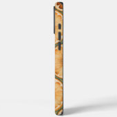 レトロクールオレンジ色のパターンiPhone 16 Proの最大ケース Case-Mate iPhoneケース (裏面 / 左)