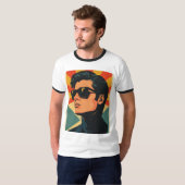レトロクールガイ Tシャツ (正面フル)