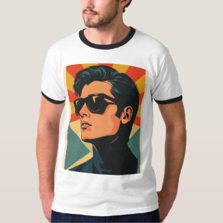 レトロクールガイ Tシャツ