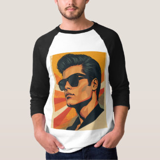 レトロクールガイ Tシャツ