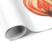 レトロクールクリスマスツリーの装飾 ラッピングペーパー (ロールコーナー)