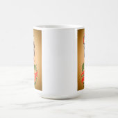 レトロクールサンタホリデーマグ コーヒーマグカップ (中央)