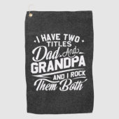 レトロクールスタイルギフト新グランパス ゴルフタオル (正面)