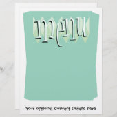 レトロクールスタイルメ空白のニューテンプレート (正面/裏面)