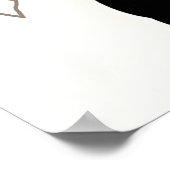 レトロクールブラックキャット ポスター (角)