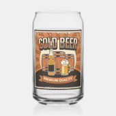 レトロクールヴィンテージ好き ガラス缶 (正面)