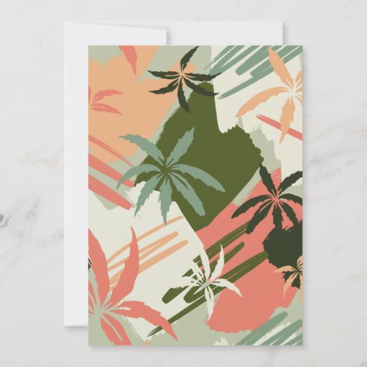 レトロクール卒業会 招待状 (裏面)