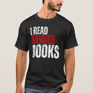レトロクール禁書書籍本ワーム Tシャツ