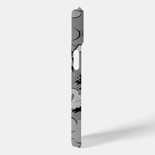 レトログカスタムレイ漫画ブックパタパーソナライズされたーン Case-Mate iPhoneケース (裏面 / 右)