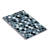 レトログカッコいいレーオフィス学校のノートのギフト ノートブック (右側)