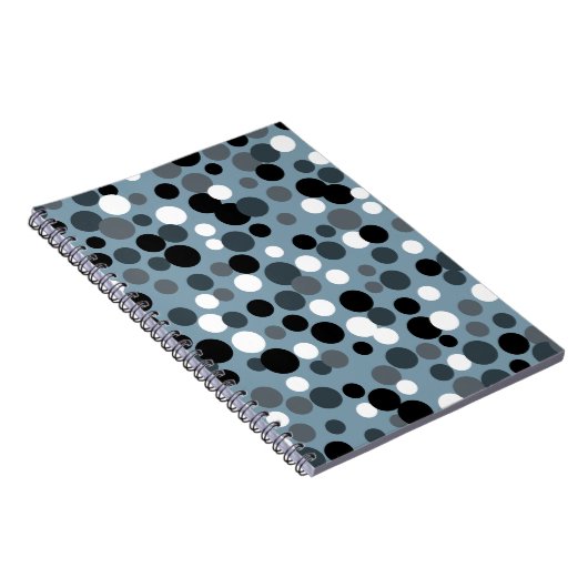 レトログカッコいいレーオフィス学校のノートのギフト ノートブック (右側)