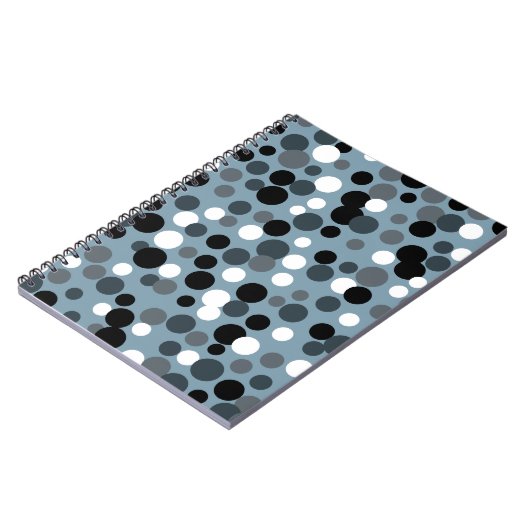 レトログカッコいいレーオフィス学校のノートのギフト ノートブック (左側)