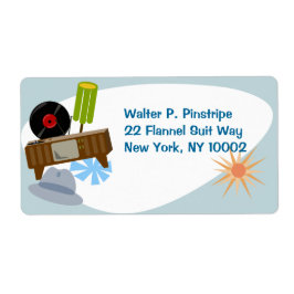 レトログッズおもしろい50台家庭キッチュ ラベル