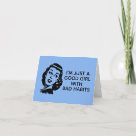 レトログッドガールカード カード