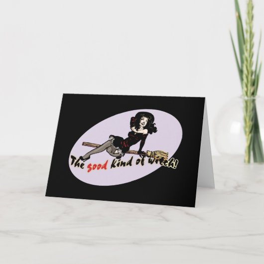 レトログッドタイプオブウィッチ カード (正面)