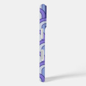 レトログラデーション幾何学扇パターン Case-Mate iPhoneケース (裏面 / 右)