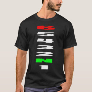 レトログラフィックオートバイライダーバイクバイクもしくは自転車に乗る人 Tシャツ