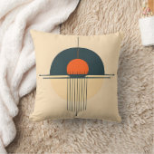 レトログラフィックデザイン クッション (ブランケット)