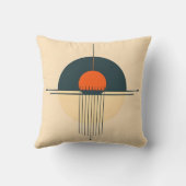 レトログラフィックデザイン クッション (裏面)