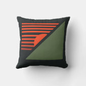 レトログラフィックデザイン クッション (裏面)