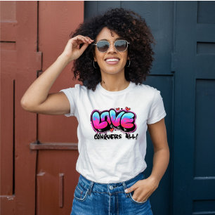 レトログラフィティラブコンバールズ Tシャツ