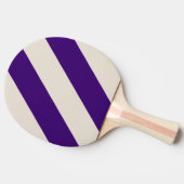 レトログラフェネはっきりした3ストライプ個 卓球ラケット (横)
