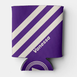 レトログラベネストライプ3名（名前） 缶クーラー