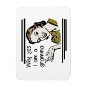 レトログラマギフト マグネット (縦)