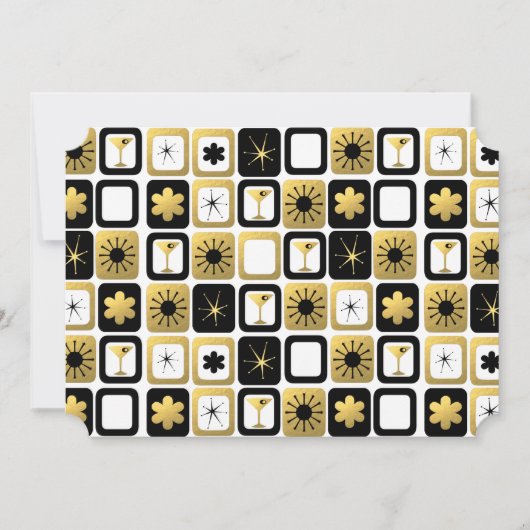 レトログラマラス金ゴールドフォトカード シーズンカード (正面)