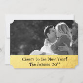 レトログラマラス金ゴールドフォトカード シーズンカード (裏面)