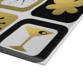 レトログラマラス金ゴールド裁断ボード カッティングボード (角)