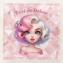 レトログラマー女の子アニメーションかわいい漫画美しい