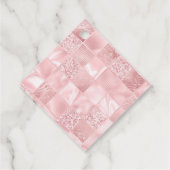 レトログラマー女の子アニメーションかわいい漫画美しい フェイバータグ (裏面)