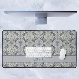 レトログラムアールデコヴィンテージライン石 デスクマット