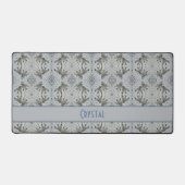 レトログラムアールデコヴィンテージライン石 デスクマット (正面)