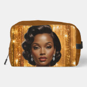 レトログラムガールズダイアナプリントカットソーバッグ ドップキット (裏面)