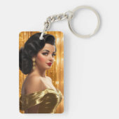 レトログラムガールズ（アナ・マリア） キーホルダー (裏面)