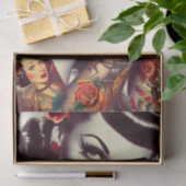 レトログラムピンアップ 薄葉紙 (ギフト)