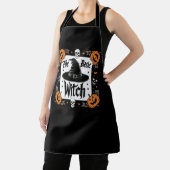 レトログランジコテージコアハロウィーンルックウィッチ エプロン (インサイチュ)