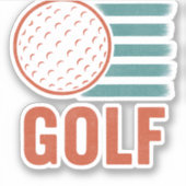 レトログランジゴルフ シール (正面)