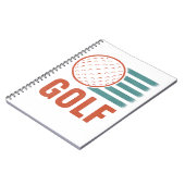 レトログランジゴルフ ノートブック (左側)