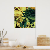 レトログランジスタイル抽象芸術 ポスター (キッチン)