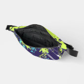 レトログランジス絵を描プモノグラムのラックールク ファニーパック (見開き)