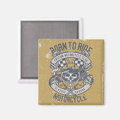 レトログランジバイク マグネット (正面/裏面)