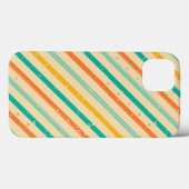 レトログランジパタストライプのーン Case-Mate iPhoneケース (裏面 (横))