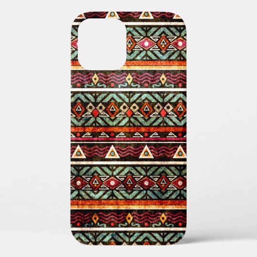 レトログランジフォークの部族スタイル Case-Mate iPhoneケース (裏面)