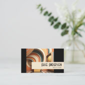 レトログランジミニマルコンテンポラリー70モダンs 名刺 (スタンド正面)