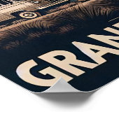 レトログランドキャニオンアドベンチャー ポスター (角)