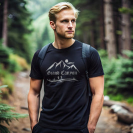 レトログランドキャニオンハイクアドベンチャー Tシャツ