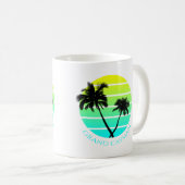 レトログランドケイマン諸島 コーヒーマグカップ (正面右)